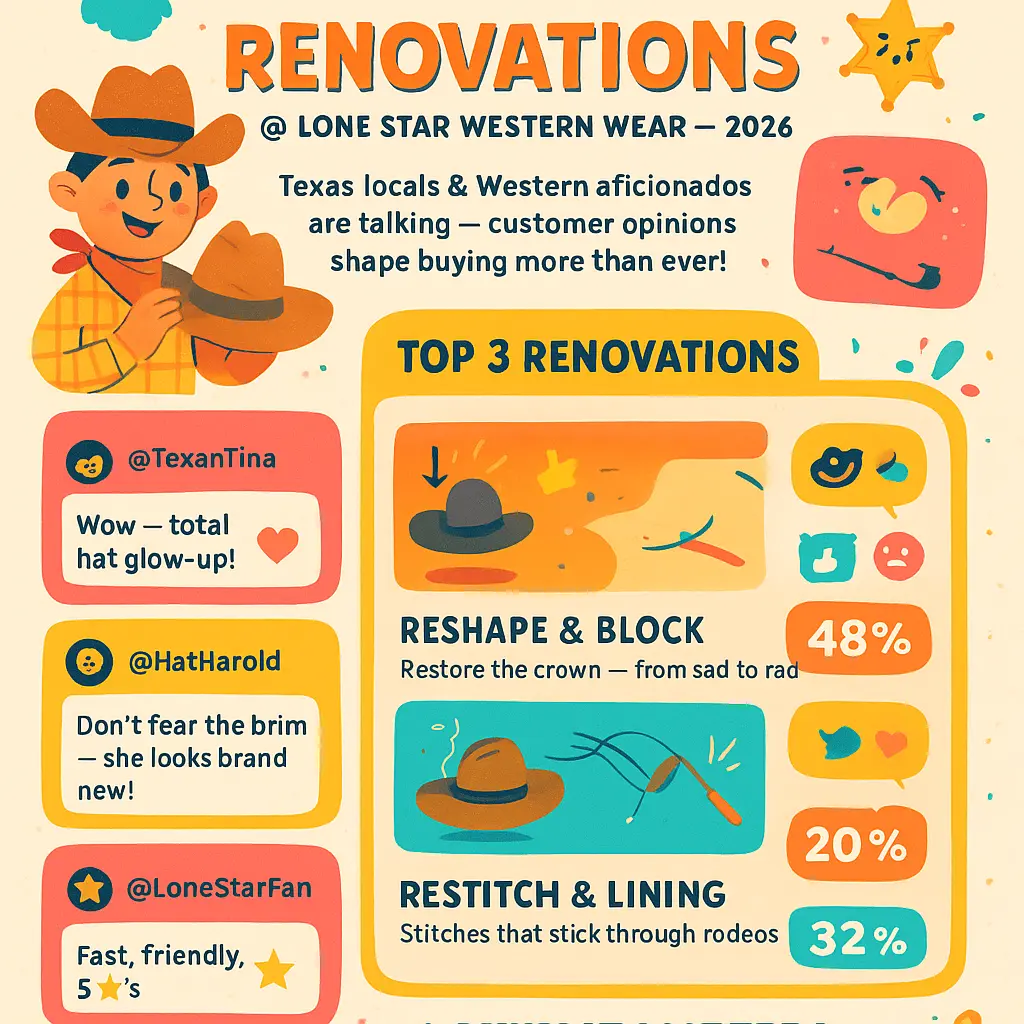 lone star western wear - Renovations